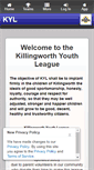 Mobile Screenshot of kylbaseball.org